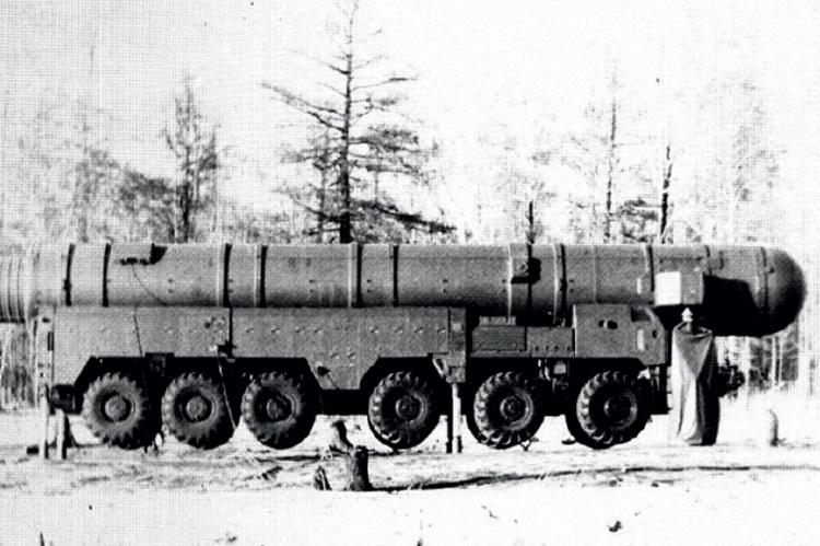 ПУ РСД-10 «Пионер» на ПУБСП-Р перед УБП. 1988 год.