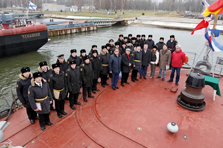 Делегация из Серпухова посетила экипаэ МРК "Серпухов".